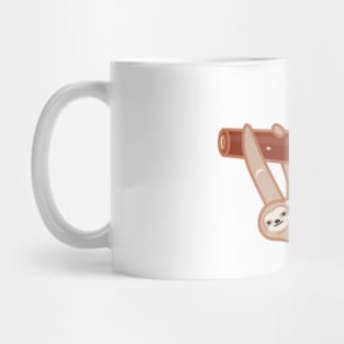 Sloth on a branch. Mug